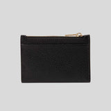 KATE SPADE Knott Zip Card Holder Black KH156