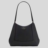 KATE SPADE Lena Triple Compartment Shoulder Bag Black KH435