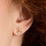 KATE SPADE Away We Go Anchor Studs Gold KH494
