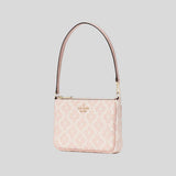 KATE SPADE Spade Flower Convertible Wristlet Rose Smoke KI378