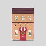 KATE SPADE Oh What Fun Gingerbread House Small Slim Cardholder KJ072