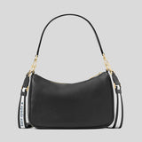 KATE SPADE Emma Pebbled Leather Medium Shoulder Bag Black KK068