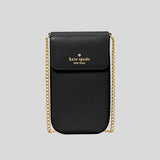 KATE SPADE Madison Phone Crossbody Bag Black KK152