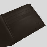 GUCCI Men's Signature GG Leather Bifold Wallet Dark Brown 779836