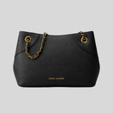 MARC JACOBS The Small Plaza Tote Pebbled Leather Black 4F5HTT023H01