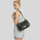 MARC JACOBS The Small Plaza Tote Pebbled Leather Black 4F5HTT023H01