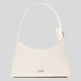 MARC JACOBS The Glam Claw Clip Shoulder Bag Cotton White 2P5HSH026H02
