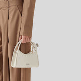 MARC JACOBS The Glam Claw Clip Crossbody Bag Cotton White 2P5HCR010H02
