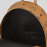 MCM Stark Side Studs Backpack in Visetos Cognac MMKEAVE16CO001
