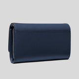 MICHAEL KORS Jet Set Large Leather Crossbody Bag Navy 35F3STTC8L