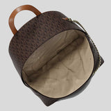 MICHAEL KORS Slater Medium Signature Logo Backpack Brown 35F5G04B2B