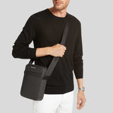 MICHAEL KORS Cooper Signature Logo Flight Bag Black 37F2LCOL6J