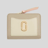 MARC JACOBS The Utility Snapshot Mini Compact Wallet Khaki Multi 2F3SMP062S07