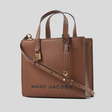 MARC JACOBS Mini Grind Leather Tote Cognac 4R3HTT020H02