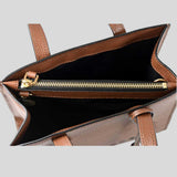 MARC JACOBS Mini Grind Leather Tote Cognac 4R3HTT020H02