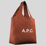 A.P.C. Ninon Tote Bag Nut Brown PUAATM61565
