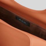 A.P.C. Ninon Small Tote Bag Nut Brown PUAATM61861