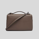 TORY BURCH Slim Romy Top Handle Bag Wild Mushroom 178948