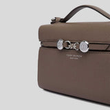 TORY BURCH Slim Romy Top Handle Bag Wild Mushroom 178948