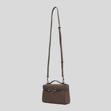 TORY BURCH Slim Romy Top Handle Bag Wild Mushroom 178948