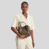 TORY BURCH Romy Bucket Bag Wild Mushroom 166982