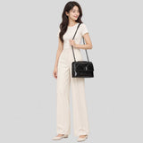 TORY BURCH Kira Diamond Quilt Convertible Shoulder Bag Black 174882