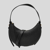 TORY BURCH Romy Half Moon Bag Black 178677