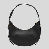 TORY BURCH Romy Half Moon Bag Black 178677