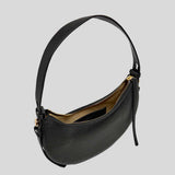 TORY BURCH Romy Half Moon Bag Black 178677