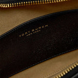 TORY BURCH Romy Half Moon Bag Black 178677