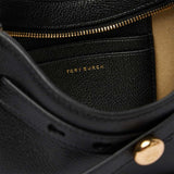 TORY BURCH Romy Zip Top Crossbody Bag Black 179955