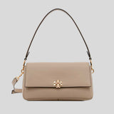 TORY BURCH Small Charlie Shoulder Bag Soft Cement 180725