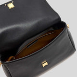 TORY BURCH Charlie Shoulder Bag Black 180726