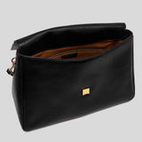 TORY BURCH Large Charlie Shoulder Bag Black 180727