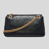 TORY BURCH Small Charlie Quilted Shoulder Bag Black 185829