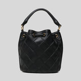 TORY BURCH Small Fleming Soft Bucket Bag Black 142565