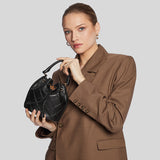 TORY BURCH Small Fleming Soft Bucket Bag Black 142565