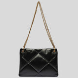 TORY BURCH Small Kira Diamond Quilt Shoulder Bag Black 161885