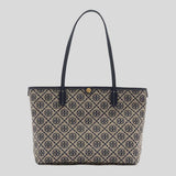 TORY BURCH T Monogram Small Zip Tote Tory Navy 184933