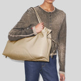 TORY BURCH Ella NATUURA™ Drawstring Tote Light Stone 178767