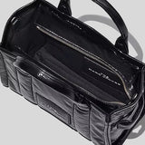 MARC JACOBS The Shiny Crinkle Small Tote Black H065L01PF22