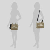 MARC JACOBS Small The Tote Bag Slate Green M0016493