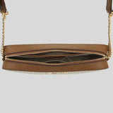 MICHAEL KORS Jet Set Item Crossbody Bag In Signature Vanilla 35F8GTTC3B New Logo