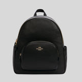 Coach Court Backpack Black 5666