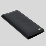 FERRAGAMO Gancini Organizer Wallet Black 0775653