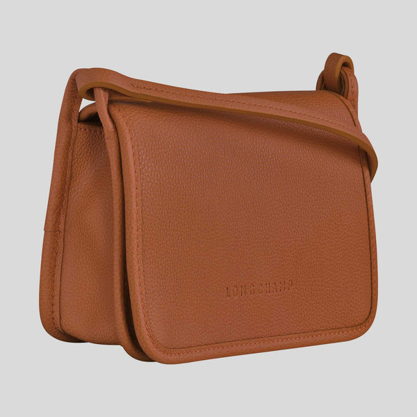 LONGCHAMP Le Foulonne XS Clutch Crossbody Bag Caramel 10133021