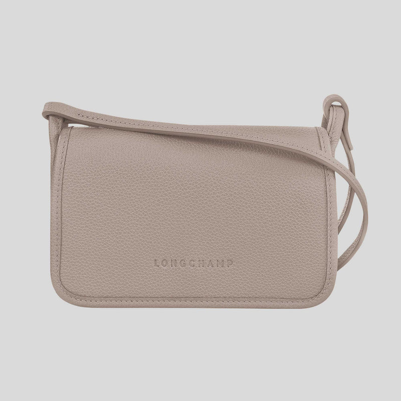 LONGCHAMP Le Foulonne XS Clutch Crossbody Bag Turtledove 10133021