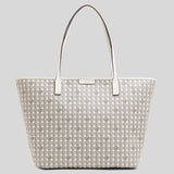 Tory Burch Ever Ready Zip Tote Winter New Ivory 145634 lussocitta uses citta