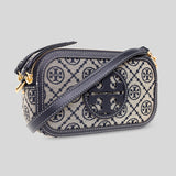 TORY BURCH Mini T Monogram Miller Crossbody Tory Navy 152304