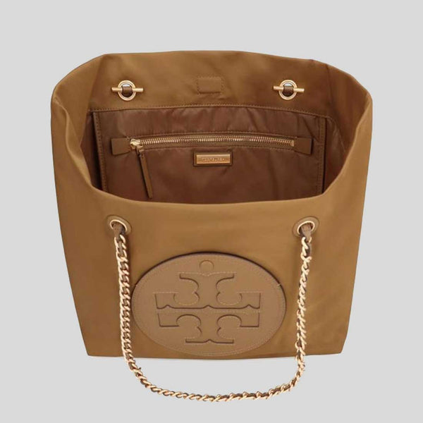 TORY BURCH Ella Chain Tote Camel 152313